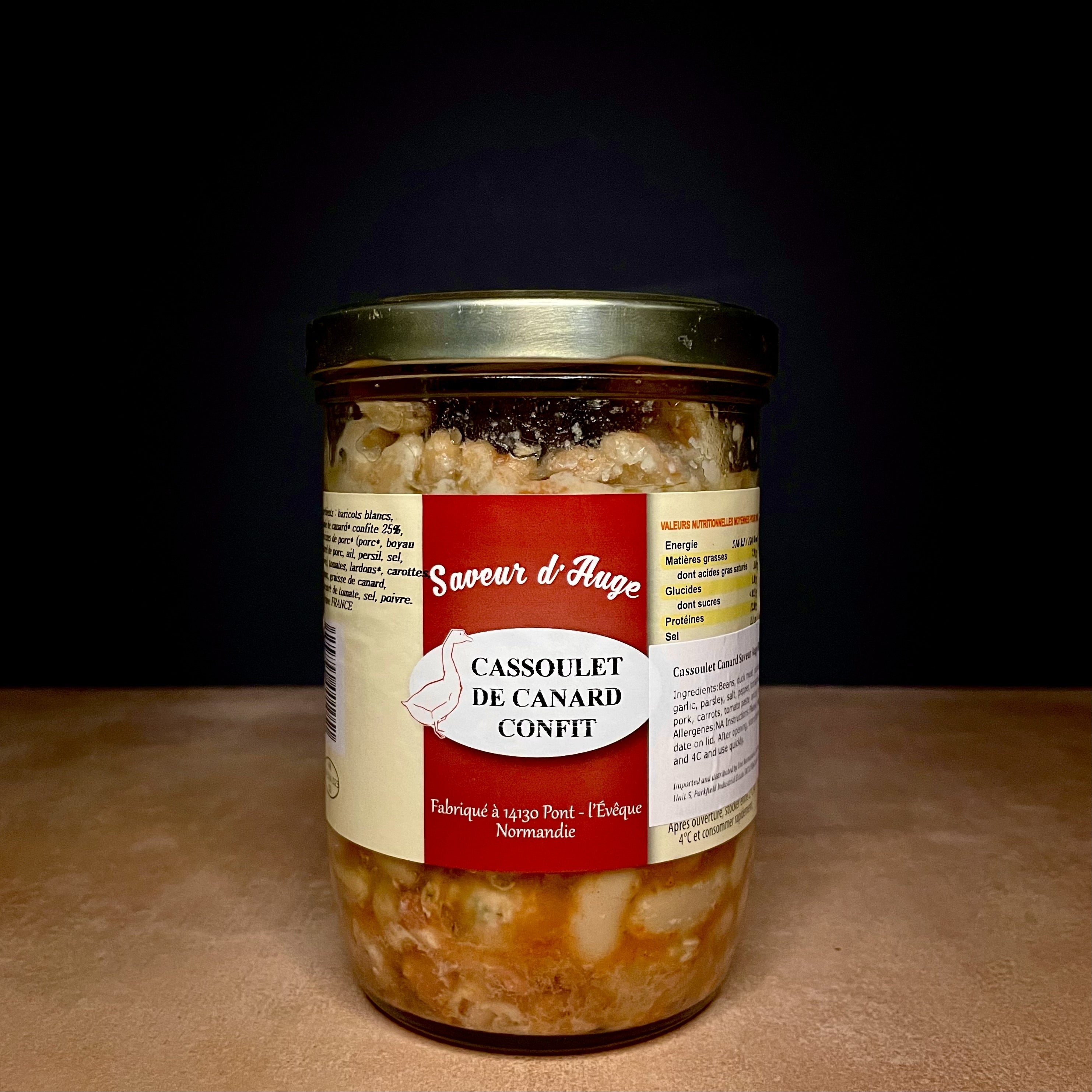 Duck Cassoulet Saveur Auge 800g Olives&Oils